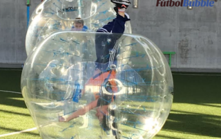 Fútbol Burbuja en la Caja Mágica