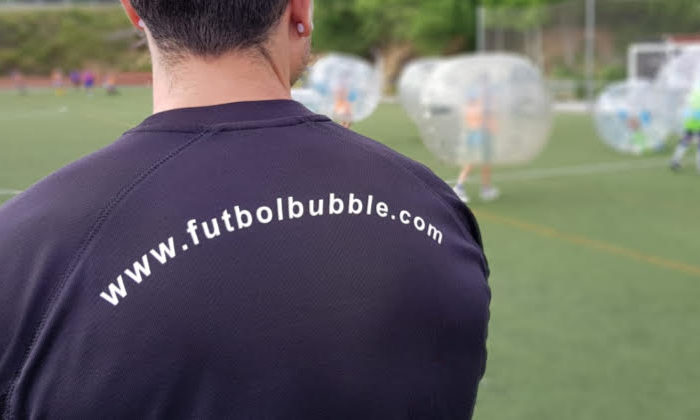 celebraciones originales futbol bubble